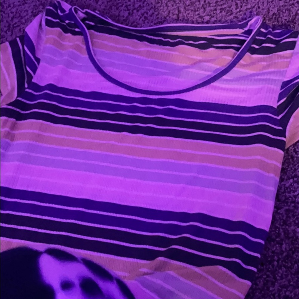 Striped Crop Top